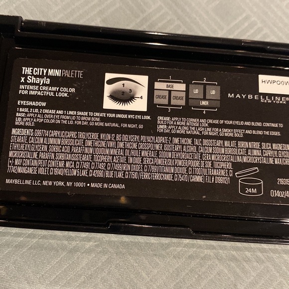 Maybelline City Mini Eyeshadow Palette Shayla - Picture 4 of 4